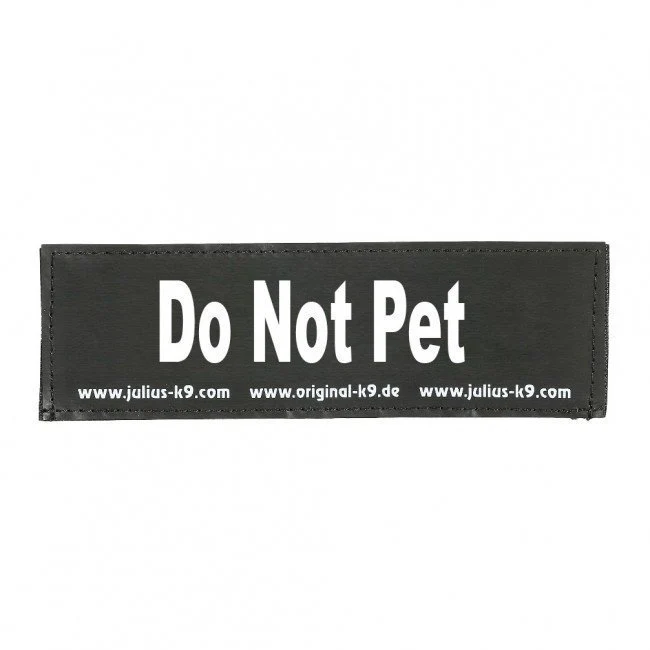 Julius K9 Logo Klettsticker groß A - F