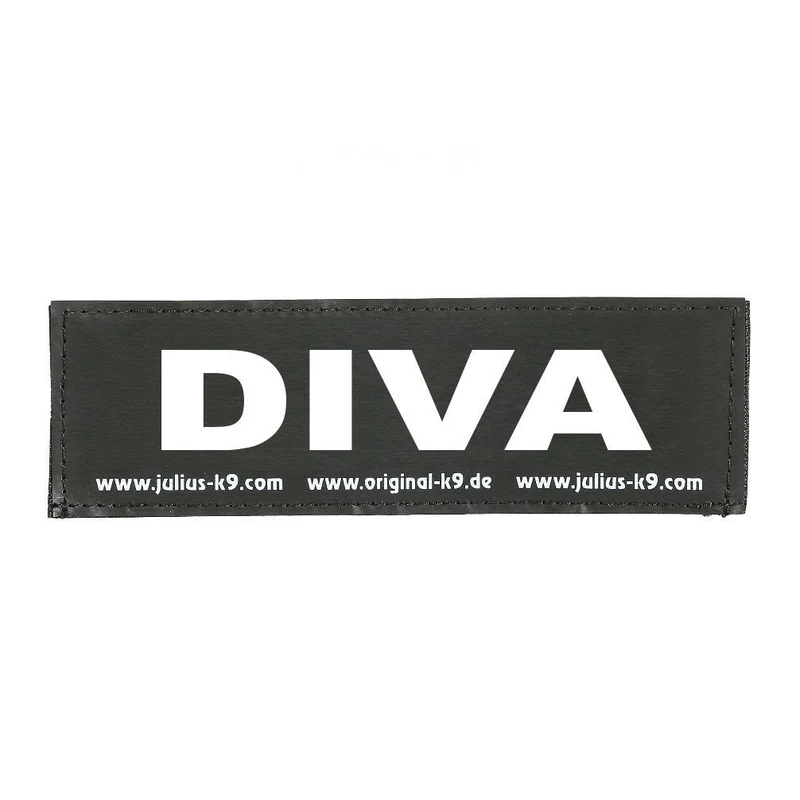 Julius K9 Logo Klettsticker groß A - F