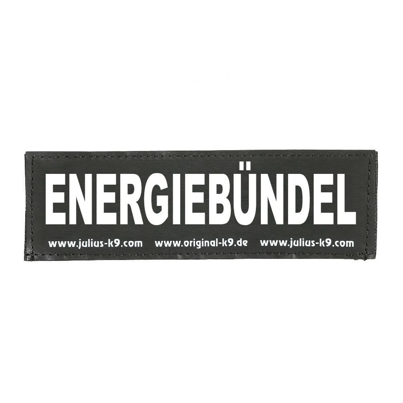 Julius K9 Logo Klettsticker groß A - F