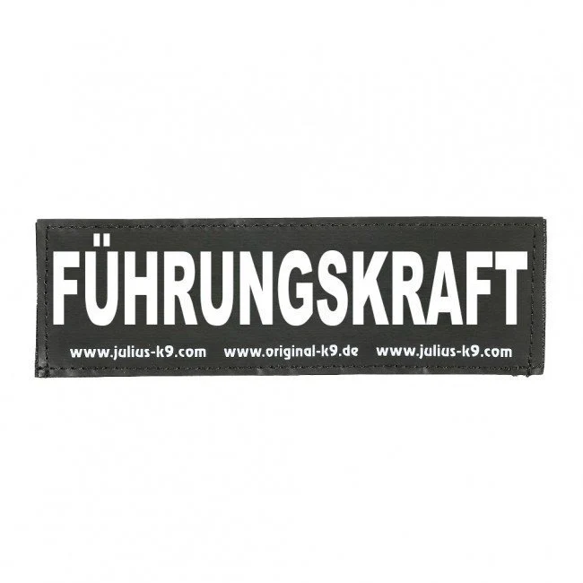 Julius K9 Logo Klettsticker groß A - F