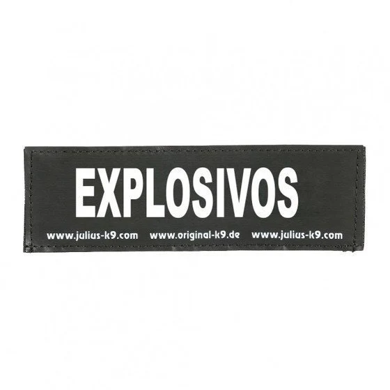 Julius K9 Logo Klettsticker klein A - F