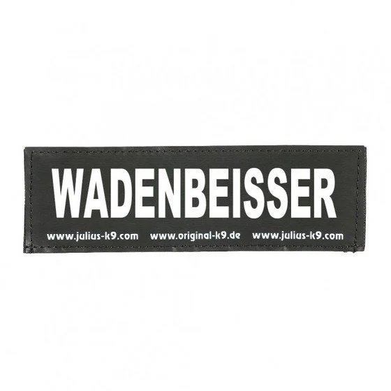 Julius K9 Logo Klettsticker groß M-Z