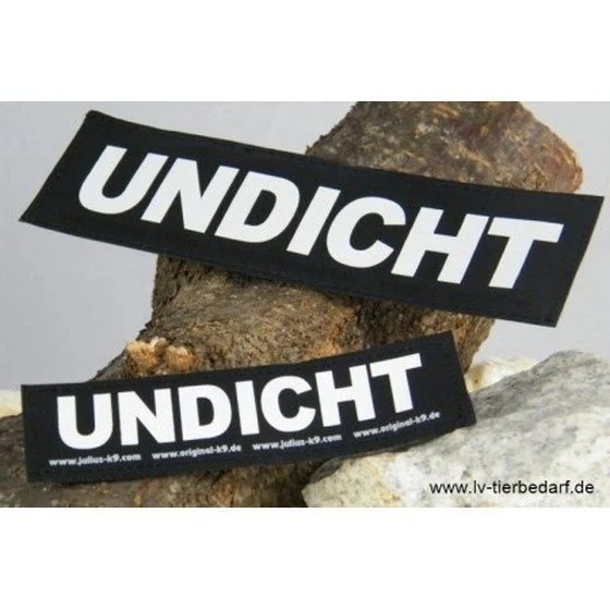 Julius K9 Logo Klettsticker groß M-Z