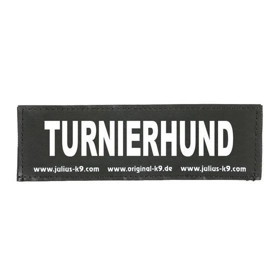 Julius K9 Logo Klettsticker groß M-Z