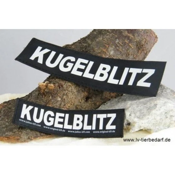 Julius K9 Logo Klettsticker groß G-L
