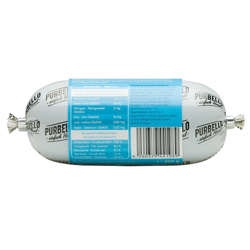 PurBello Hundewurst Hundefutter
