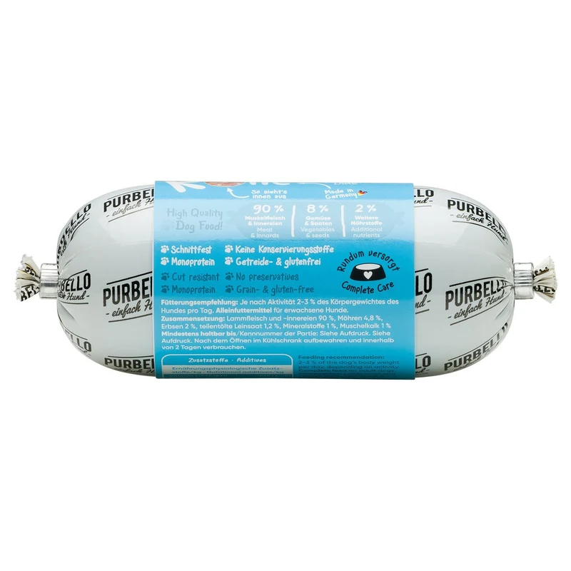 PurBello Hundewurst Hundefutter