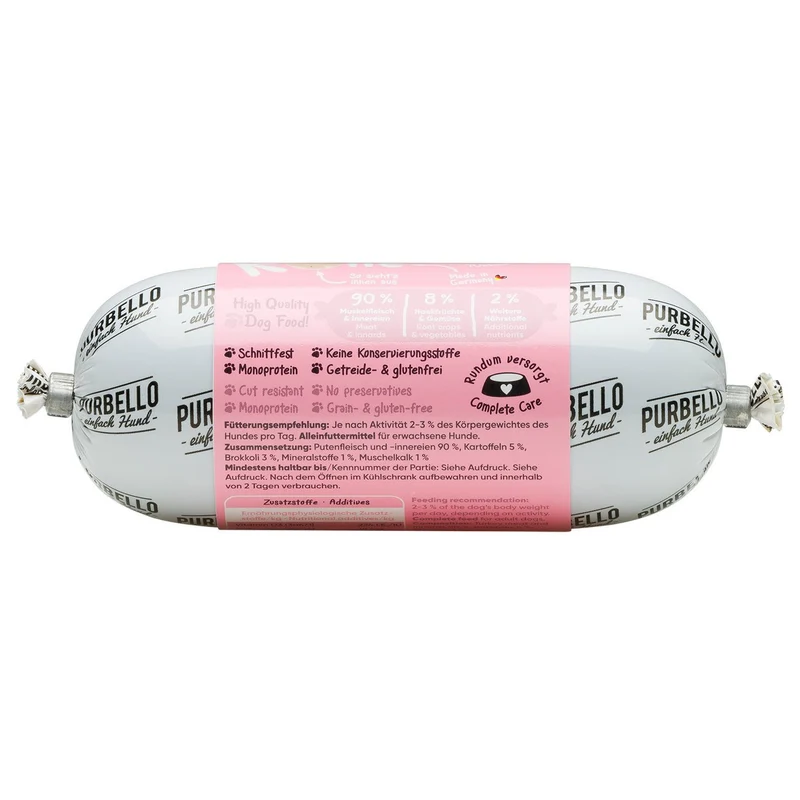 PurBello Hundewurst Hundefutter