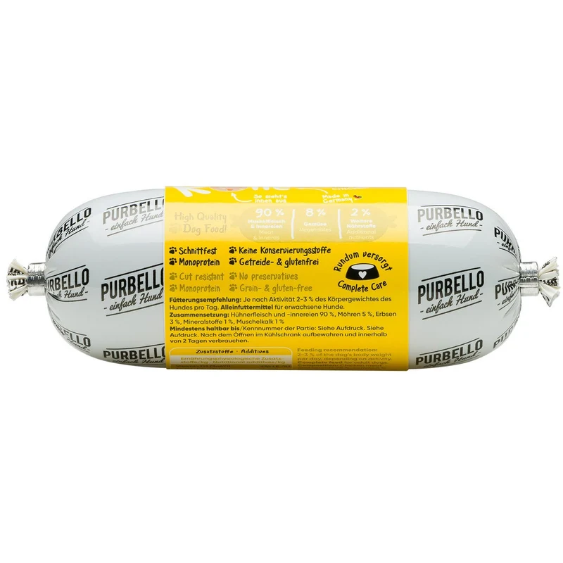PurBello Hundewurst Hundefutter