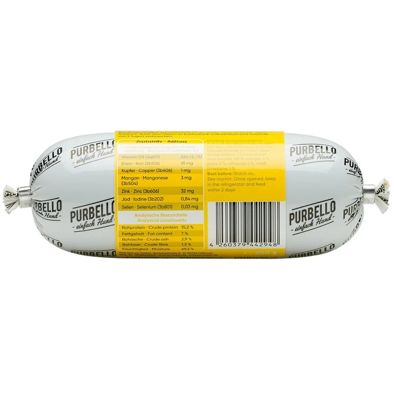 PurBello Hundewurst Hundefutter