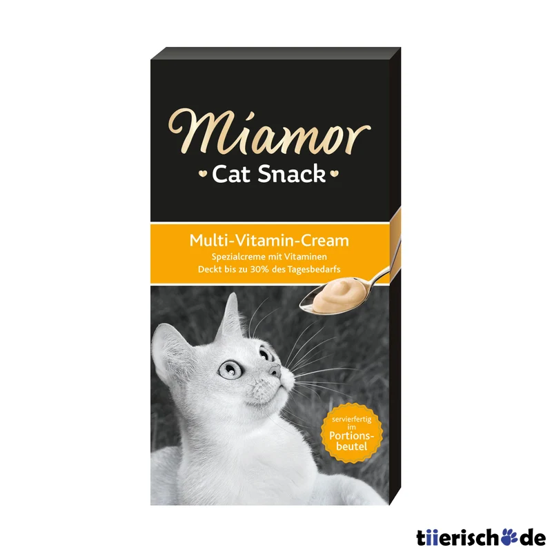 Miamor Schleck Snack Cream für Katzen