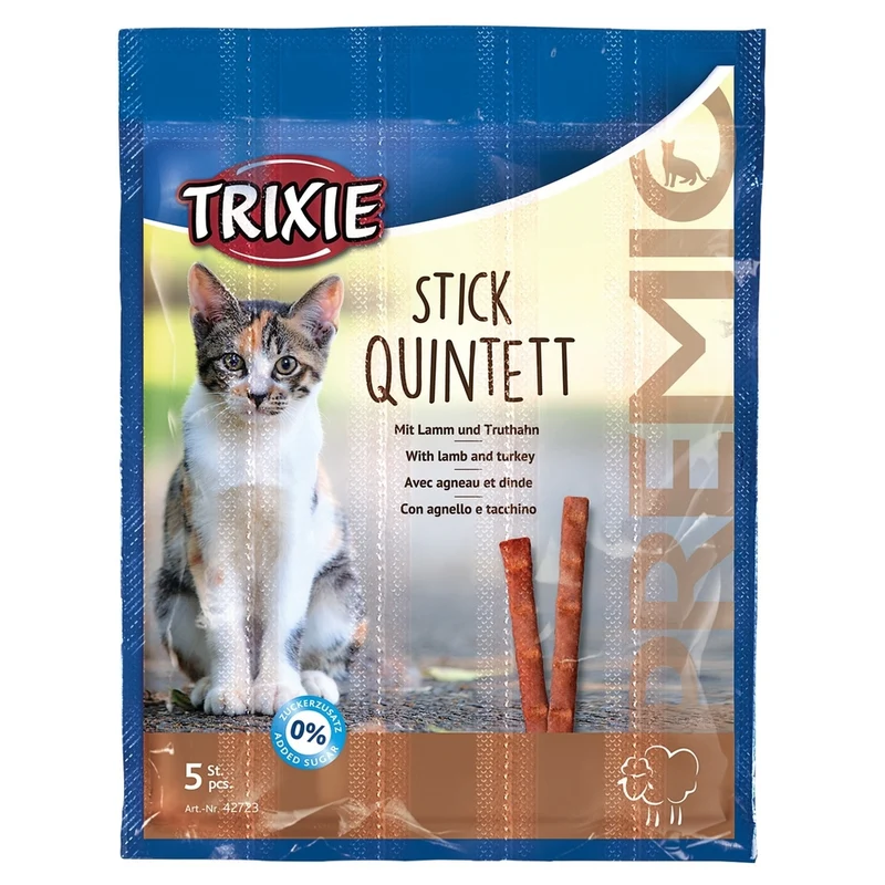 PREMIO Stick Quintett Katzensnack