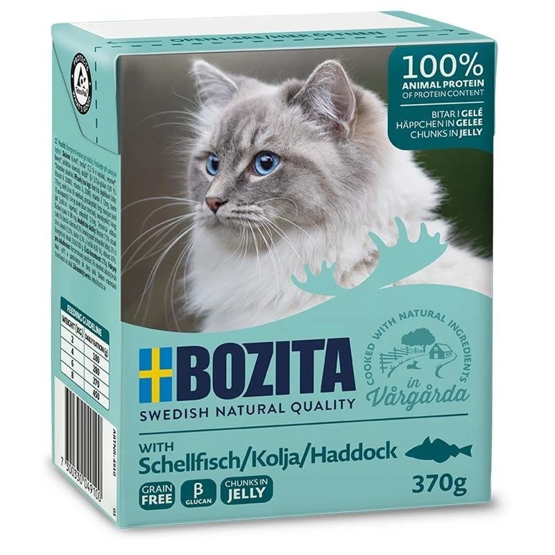 Bozita Katzenfutter Tetra Recart Häppchen in Gelee