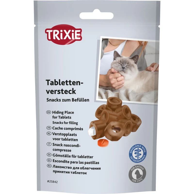 TRIXIE Tablettenversteck für Katzen – Stressfreie Medikamentengabe