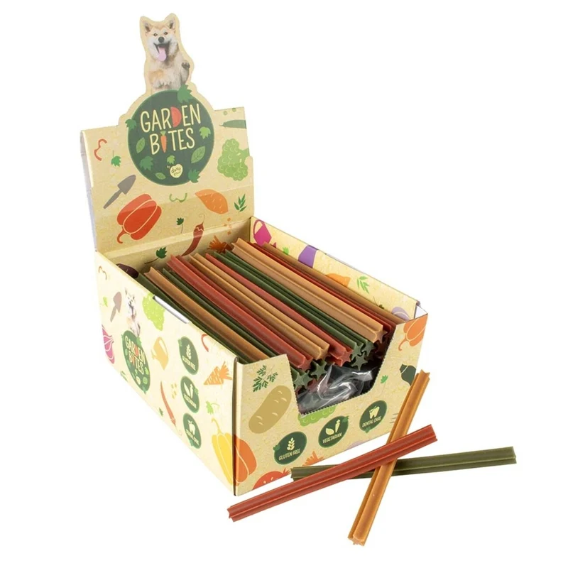 Garden Bites Dental Sticks L - 16cm - Veggie Snack für Hunde