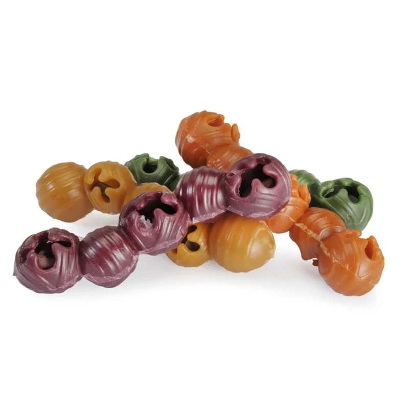 CAMON Veggie Dental Snack Mix Bells – Veganer Hundesnack für gesunde Zähne