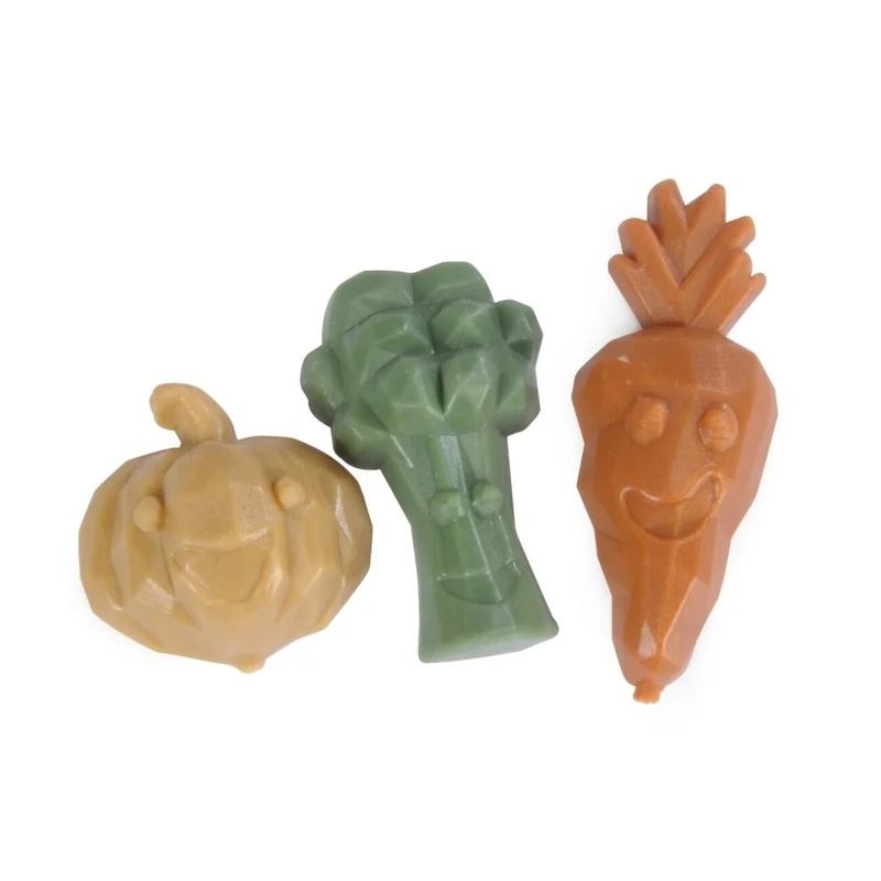 CAMON Veggie Snack Dental Garden – Veganer Hundesnack mit Brökoli, Kürbis & Karotte