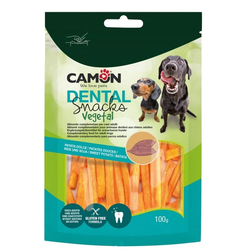 Veggie Snack Süßkartoffel Sticks - Vegane Hundesnacks
