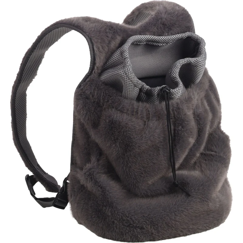 Flamingo Hunde Fronttasche Tate Grau – Dein treuer Begleiter