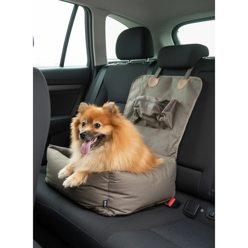 Autositz für Hunde Kayce Braun