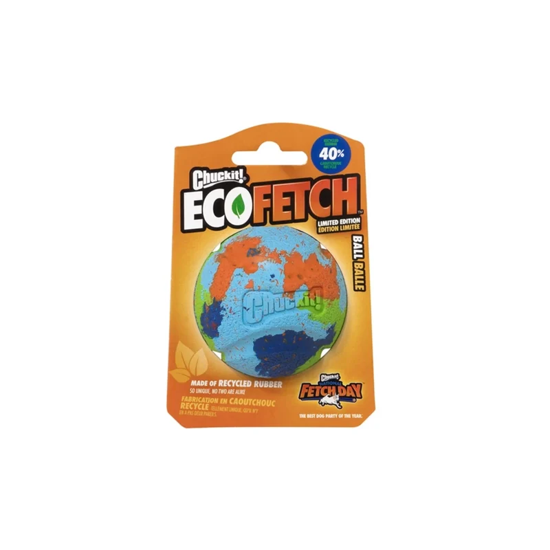 Chuckit! Eco Fetch Ball für Hunde | Nachhaltiger Apportierspaß
