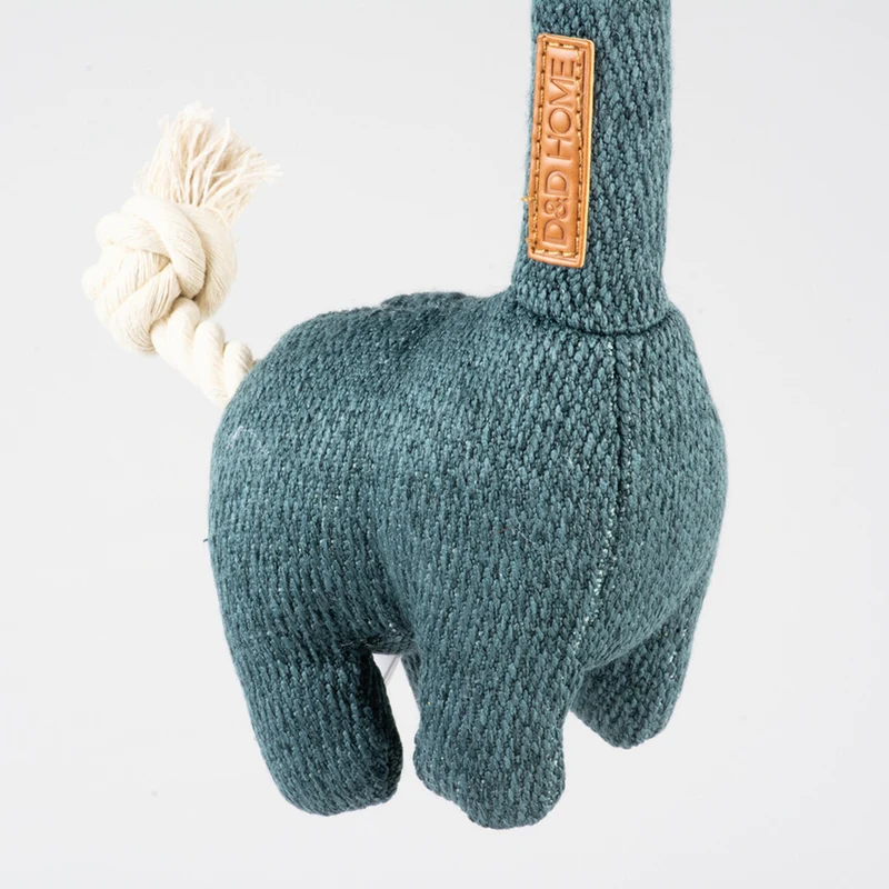 D&D HOME Hundespielzeug Giraffe George aus Cord & Seil