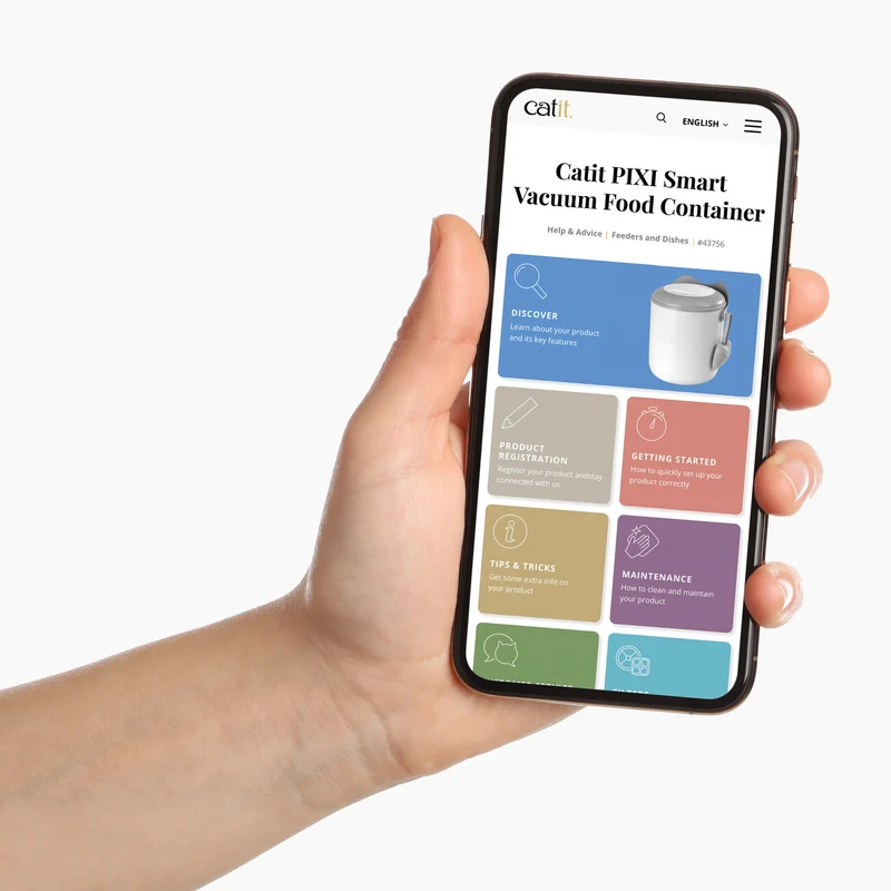 Pixi Smart Vakuum Futterbehälter