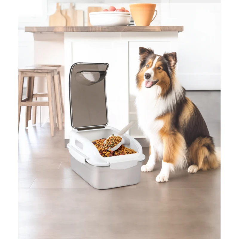 Edelstahl Futter Container 6,5 Liter