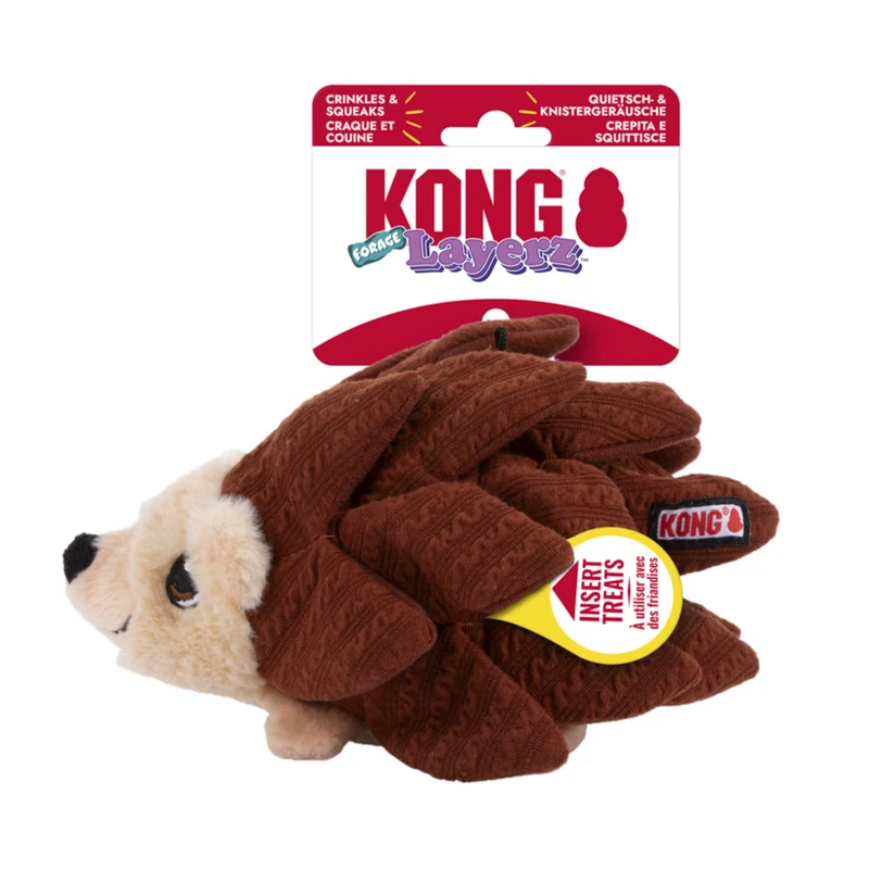 KONG Layerz Forage – Leckerlie-Intelligenzspielzeug für Hunde | Schnüffelspielzeug