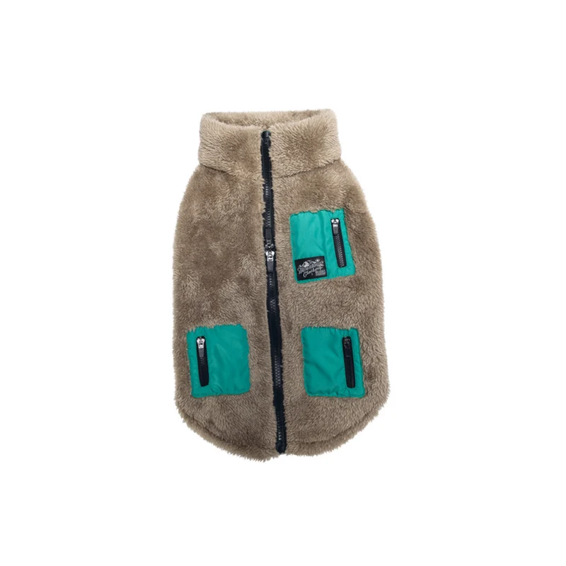 Beeztees Hundemantel Teddy – Taupe | Warm & wasserabweisend