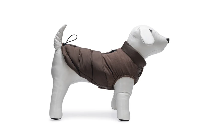Beeztees Wisti Hundemantel für Dackel mit Plüschfutter