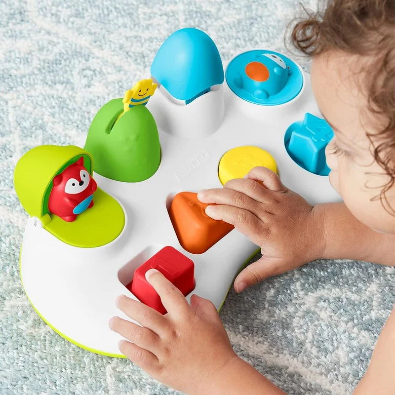 Explore&More Spielzeug – Springende Tiere