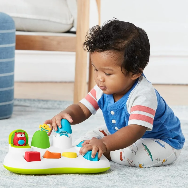 Explore&More Spielzeug – Springende Tiere