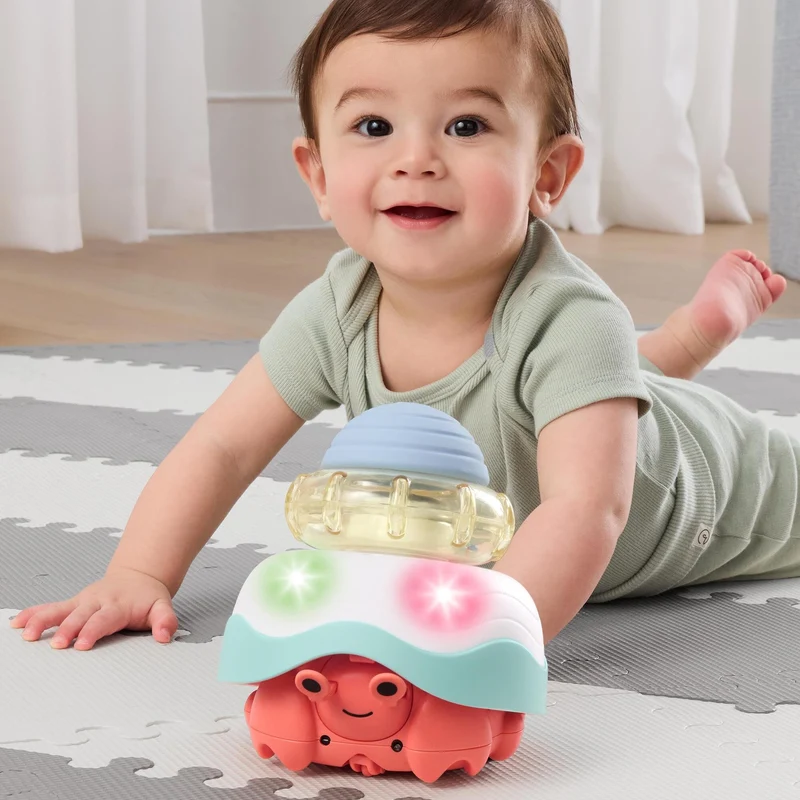 4-in-1-Spielzeug zum Krabbeln – Krabbe