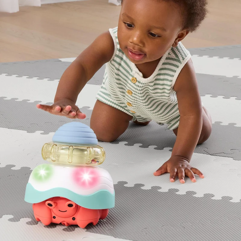 4-in-1-Spielzeug zum Krabbeln – Krabbe