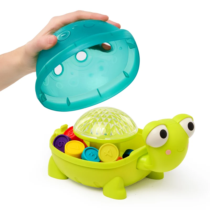 Interaktive Lernschildkröte - zum Zählen und Farben lernen - Teaching Turtle Green