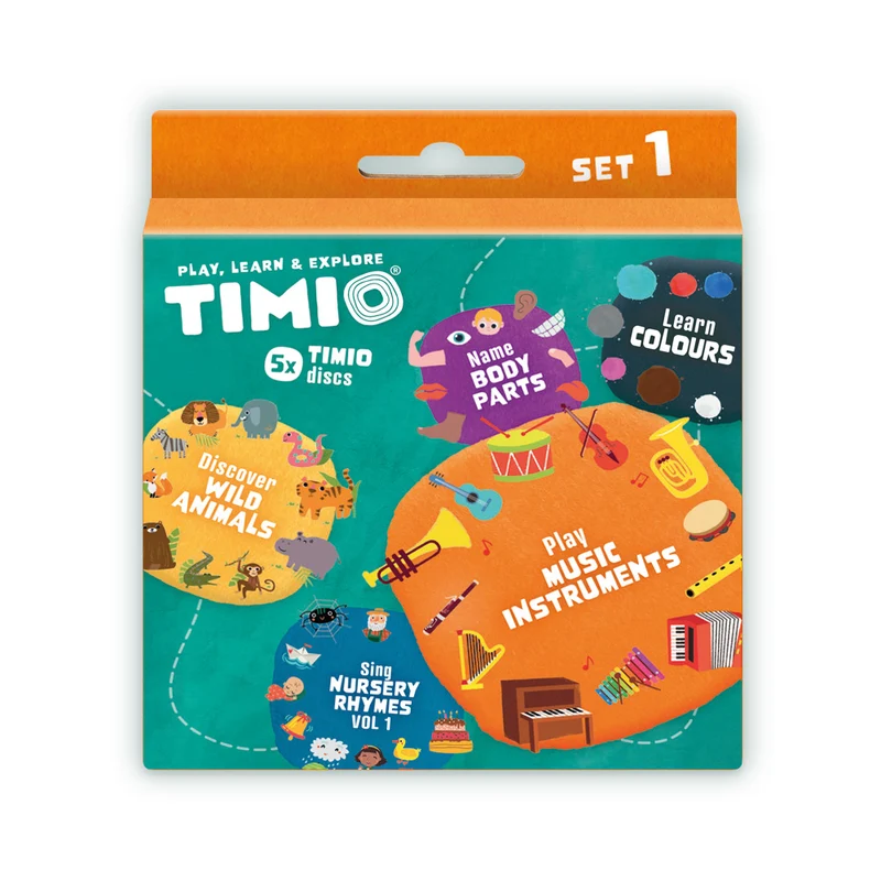Audio Disc Set 1 - Kinderreime Vol. 1: 5 Discs
