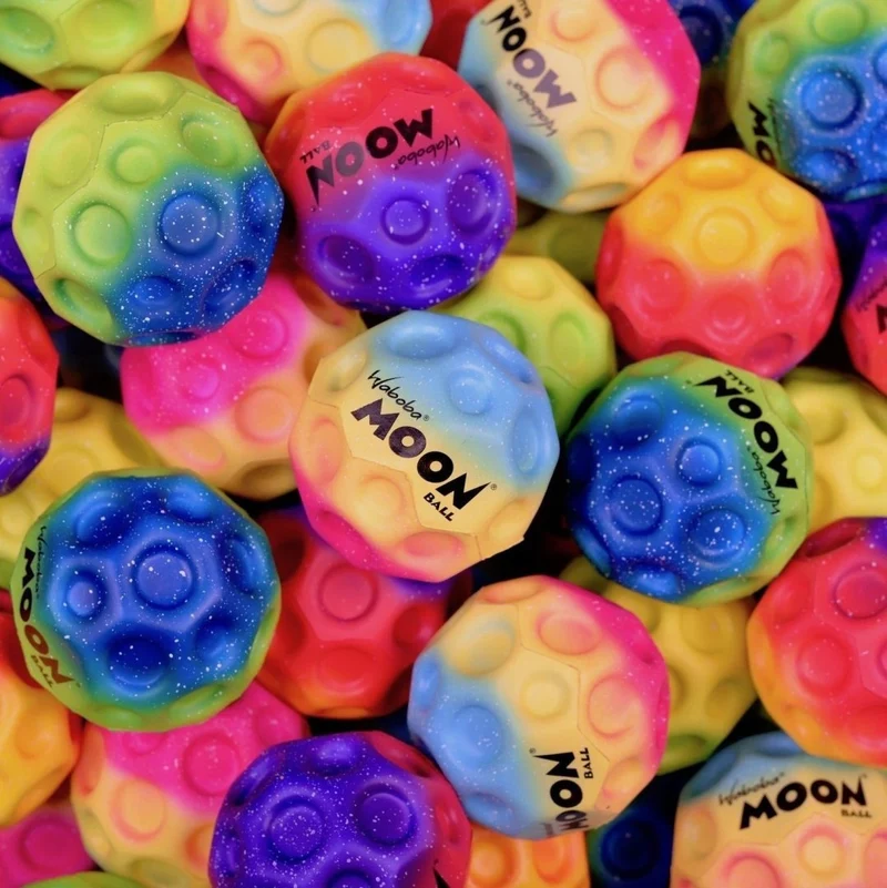 Gradient Moon Ball - regenbogen