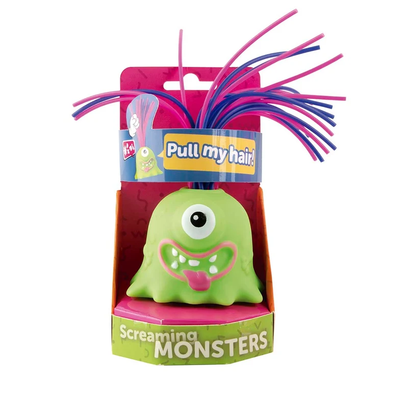 Buntes Monster mit Sound 1 Stück