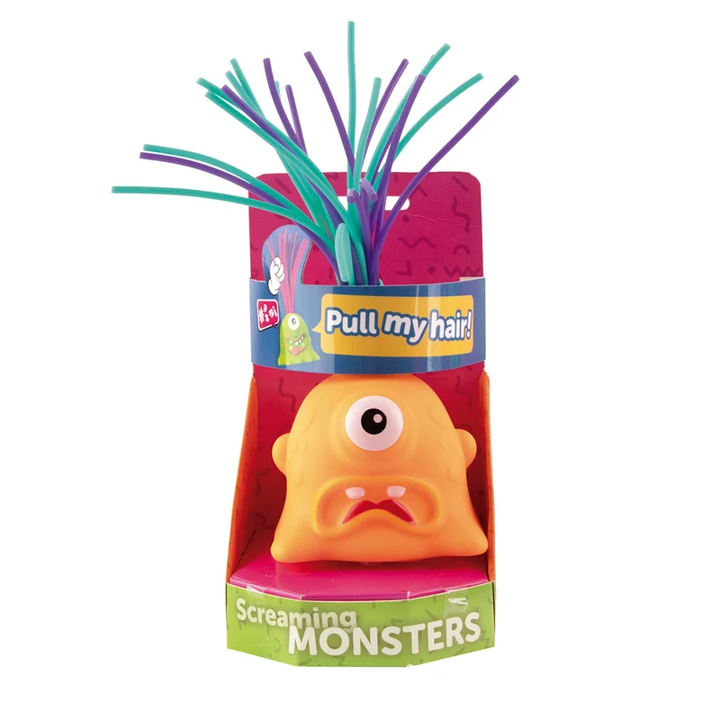 Buntes Monster mit Sound 1 Stück