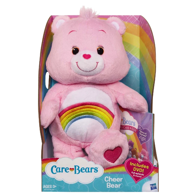 Care Bears Cheer Bear Toy With Dvd