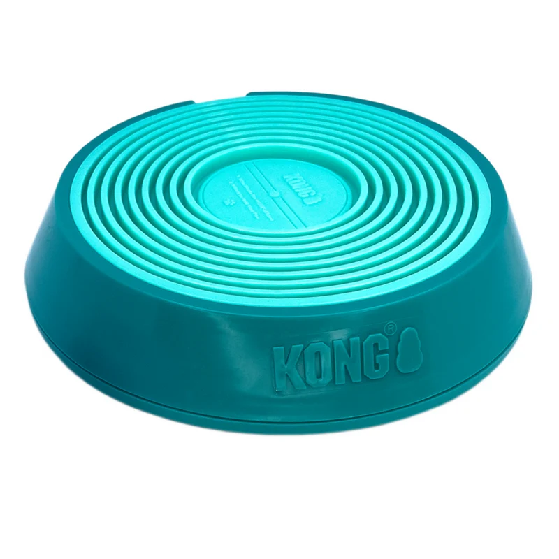 KONG Licks Spinz – Drehende Schleckmatte für Hunde & Katzen | BPA-frei | S & L