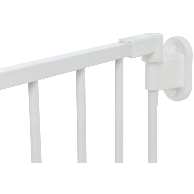 Absperrgitter, 5 Elemente, mit Tür, 62,5–300 × 76,5 cm
