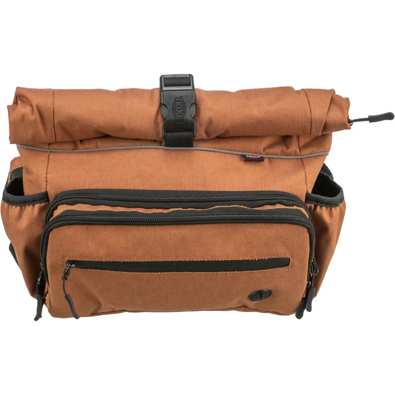 Rolltop als Hüfttasche und Hunde-Rucksack tragbar