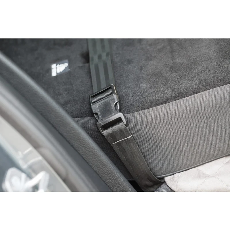 KONG Secure Booster Seat – Hunde Autositz für kleine Hunde bis 12 kg | 40x30x20 cm
