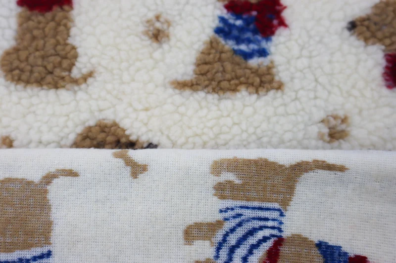 Teddy Stoff Jacquard Dackel Rudi