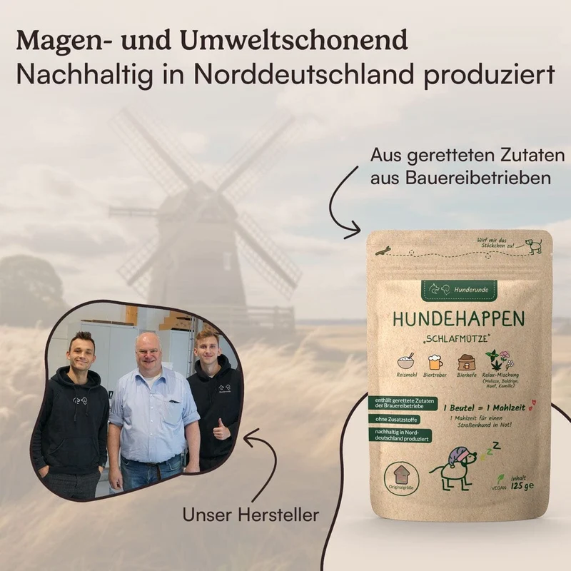 Vegane Hundehappen Schlafmütze