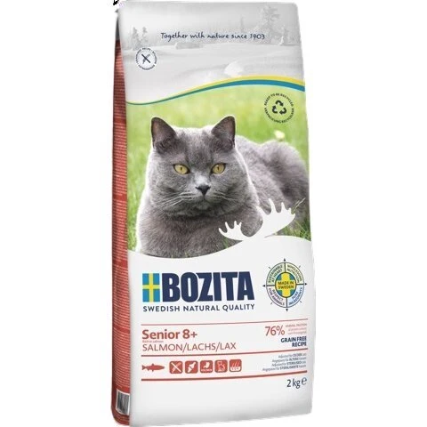 Katzenfutter Senior 8 Plus Grain free Salmon