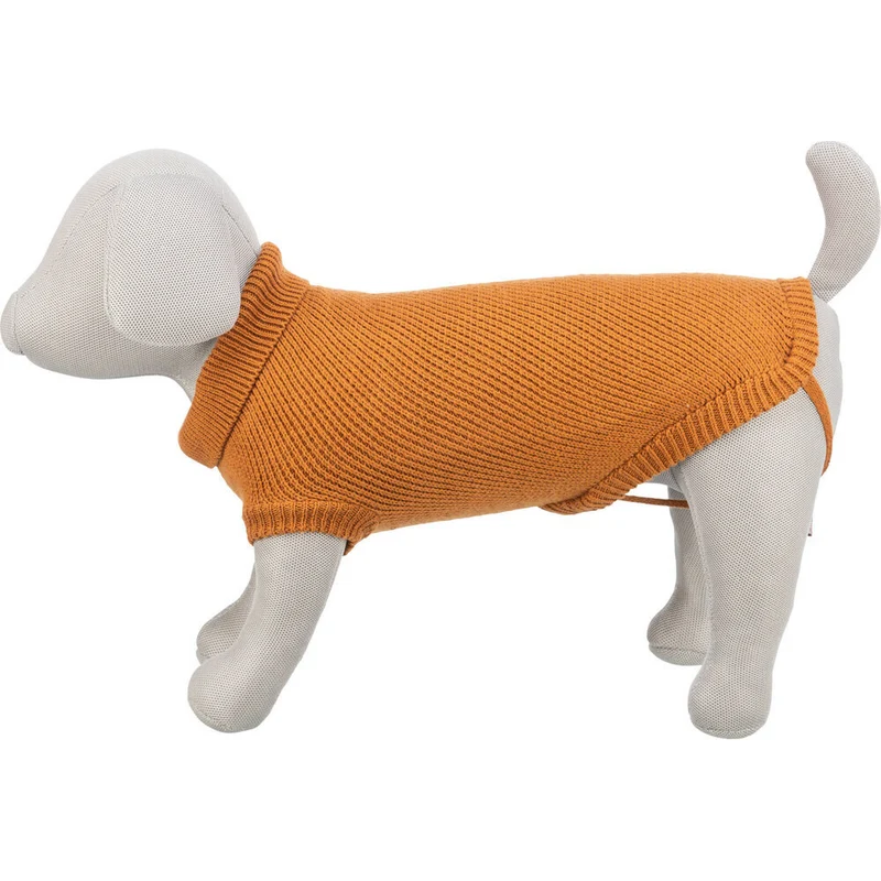 TRIXIE Pullover CityStyle Berlin – Hundepullover aus Baumwolle & Wolle
