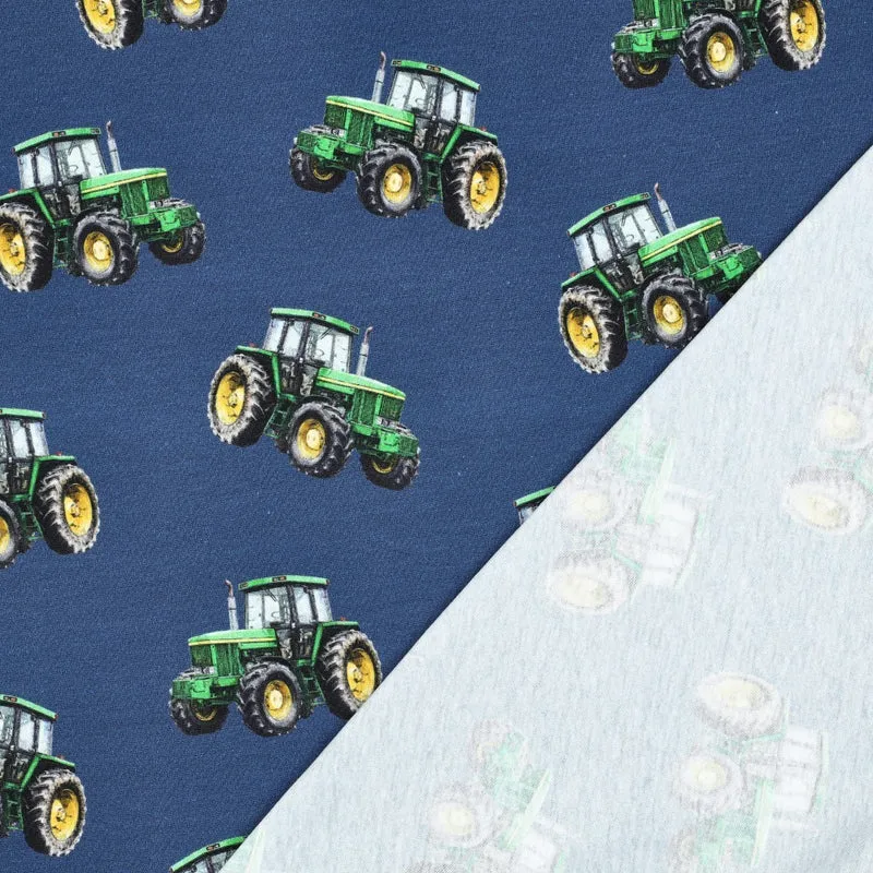 Baumwolljersey Digital Tractors by Poppy